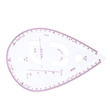 Imagem de TOPINCN Conjunto de Régua de Curva Francesa de 7 Peças para Confecção de Padrões, Réguas de Costura Com Escala, Ferramentas de Alfaiataria de Alta Precisão para Designers de Alfaiates