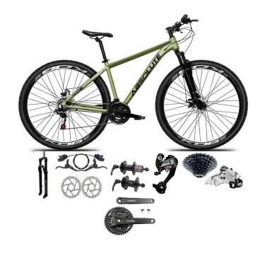 Imagem de Bicicleta Aro 29 Absolute Nero 5 Câmbios 27v Shimano Altus Freios Hidráulicos - Oliva Tam.19