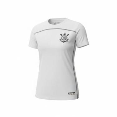 Imagem de Camiseta Corinthians Feminina Fitness Estampada Licenciada - Coimbra, 