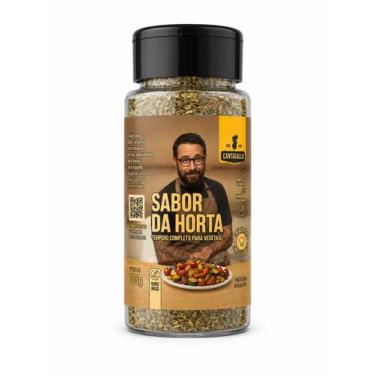 Imagem de Tempero Sabor da Horta Léo Abreu 70g Pote - Cantagallo