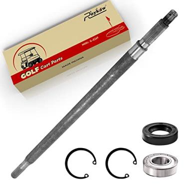 Imagem de Roykaw Eixo traseiro com kit de vedação de rolamento para TXT/Medalhista elétrico de 1994, ônibus de passageiros 4/6 a partir de 2005, ST Express, ST Sport, substitui OEM # 20377-G11, lado do