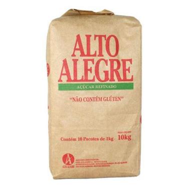 Imagem de Açucar Refinado Alto Alegre 1kg Fardo Com 10 Un.
