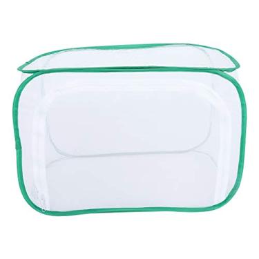 Imagem de Gaiola de reprodução de casa de borboletas QANYEGN, grande gaiola dobrável, gaiola de criação de casa de borboletas ventilada para cultivar (40 * 40 * 60 cm)