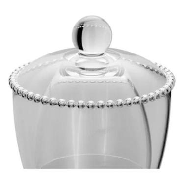 Imagem de Manteigueira Francesa De Vidro Com Tampa Pearl - Lyor