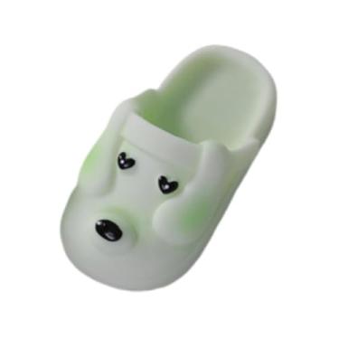 Imagem de YIJU Chinelos de boneca BJD 1:6 Mini sapatos de boneca Calçados de desenho animado em forma de cachorro Chinelos para boneco de ação Corpo Presente de , Verde