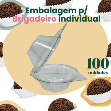 Imagem de Embalagem Para Brigadeiro com 100 unid Blister Gourmet Individual - ST