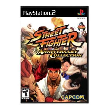 Imagem de Jogo Street Fighter Anniversary Collection Ps2 - Sony