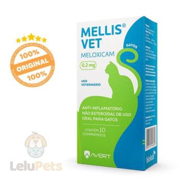Imagem de Mellis Vet 0,2 mg Avert 10 Comprimidos para Gatos