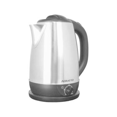 Imagem de Chaleira Elétrica Agratto Aroma 2,2 Litros Inox 110V