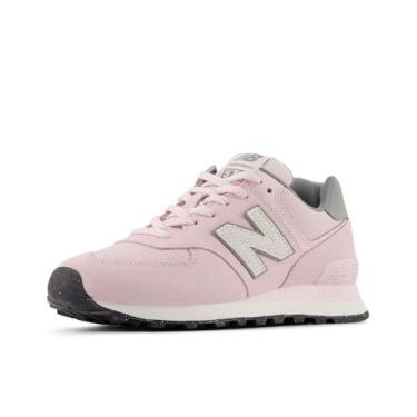Imagem de New Balance Tênis feminino 574 V2 Spring, Açúcar rosa/sal marinho, 40