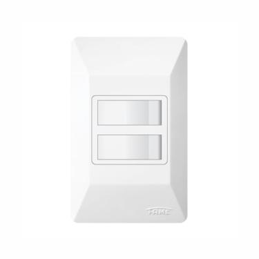 Imagem de CONJUNTO 2 INTERRUPTORES SIMPLES 10A/250V SISTEMA EXTERNO – FAME