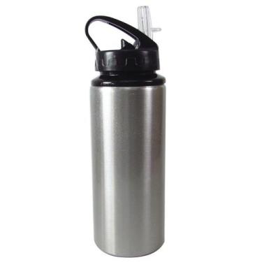 Imagem de Garrafa aluminio para sublimação prata 600ml - QUERO PRESENTEAR