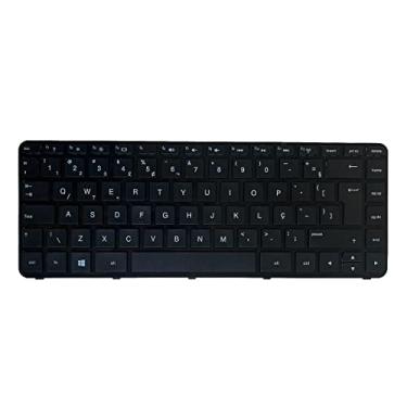 Imagem de Teclado BringIT Preto ABNT2 USB para Notebooks HP