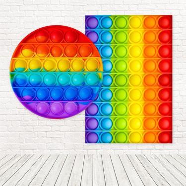 Imagem de Kit Painéis Casadinho 3D Sublimado Fidget Toys Fpc-359