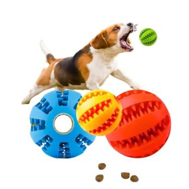 Imagem de Bola Bolinha Brinquedo Cães Cachorro Pet Porta Para Petisco Ração Limpeza Dental (6cm Verde)