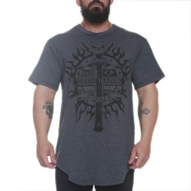 Imagem de T-SHIRT SERIOUS TRANNING PRETO - BLACK SKULL - CLOTHING (XGG2)-Unissex