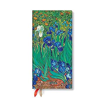 Imagem de Van Gogh’s Irises (Van Gogh’s Irises) Slim 12-month Dayplanner 2024