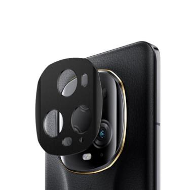 Imagem de YSUUZRL Capa de lente de câmera de alumínio preto protetor de lente de câmera para Huawei Honor Magic 5/5 Pro/5 Ultimate/5 lite (para Magic 5 Ultimate)