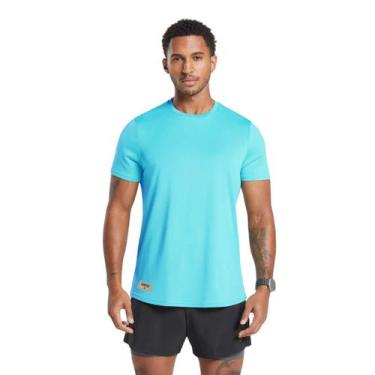 Imagem de Camiseta Masculina Dry Fit Sport Premium Azul Piscina - Di Nuevo