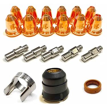 Imagem de THEIA PLASMA | Acessórios consumíveis de corte a plasma 40A~55A 20 peças | compatível com XXSWELDER CUT-65DS 55AMP (20)