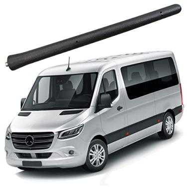 Imagem de Antena de borracha para Mercedes Sprinter 1500 2500 3500 3500XD 4500 (2010-2023) Antena de recepção premium – à prova de lavagem de carro, substituição interna de mastro de antena de bobina de cobre