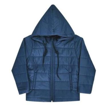 Imagem de Jaqueta Capuz Infantil Matelassê Marinho Righsson-Masculino