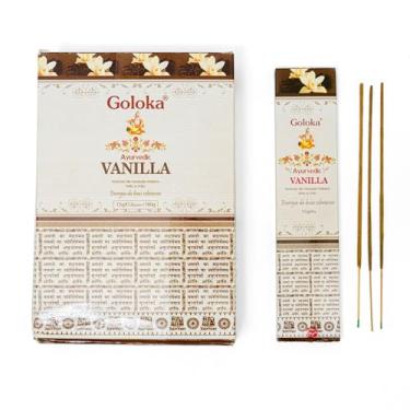 Imagem de YOGATERIA Incenso Indiano Massala Baunilha Natural Orgânico Goloka 12 caixinhas (12 caixinhas)