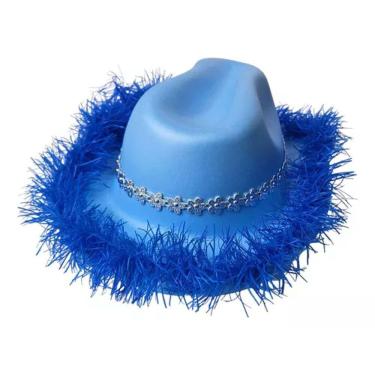 Imagem de Chapéu Infantil Azul E Adulto Country Boiadera Ana Castela