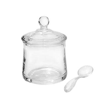 Imagem de Porta Condimentos Acrilico Com Colher