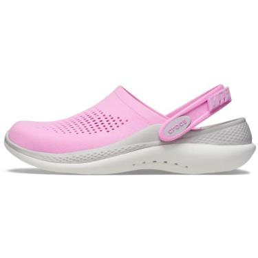 Imagem de Crocs Tamanco unissex adulto Literide 360, Rosa taffy, 42