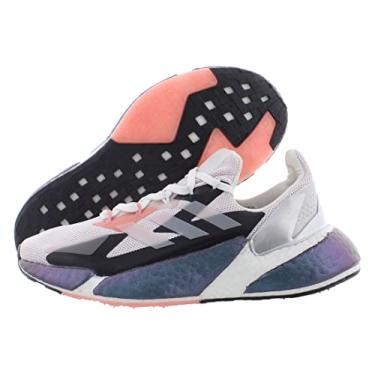 Imagem de adidas Tênis de corrida unissex infantil Ultraboost 21, Branco cristal/prata metálico, 18