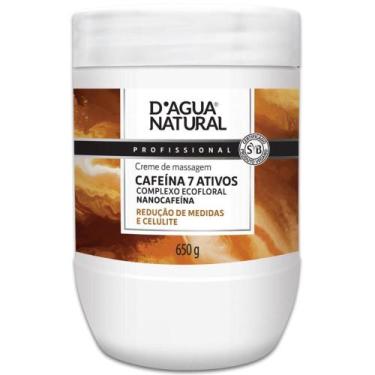 Imagem de Creme De Massagem Corporal Dagua Natural Cafeína 7 Ativos 650g Complex