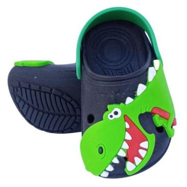 Imagem de Sandália babuche papete menino chinelo infantil personagens macio conf