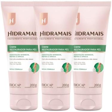 Imagem de Kit 3 Creme Desodorante Restaurador para Pés 200g Hidramais