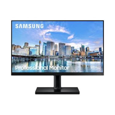 Imagem de Monitor Samsung T450 24" FHD, Tela Plana, 75Hz, 5ms, HAS, HDMI, FreeSy