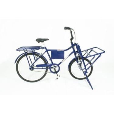 Imagem de Bicicleta cargueira  - azul - dream bike