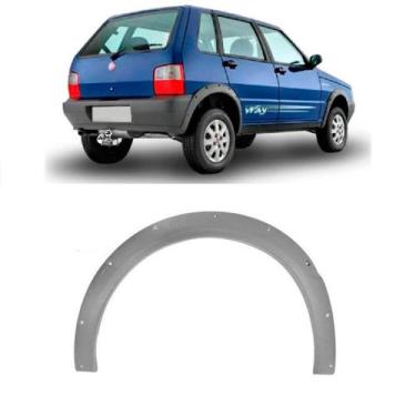 Imagem de Moldura Paralama Traseiro Uno Way 2004 a 2012 Dir - Blawer