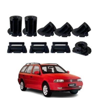 Imagem de Suporte Presilha do Forro DIANTEIRO Gol Parati Gti Tsi Glsi Bola - JR 