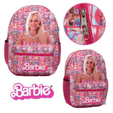 Imagem de Mochila Feminina Juvenil Barbie Costas Barata Envio Imediato - TOYS 2U