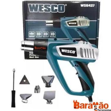 Imagem de Soprador Térmico 2000W com 5 Acessórios  WESCO-WS6427 , 110V