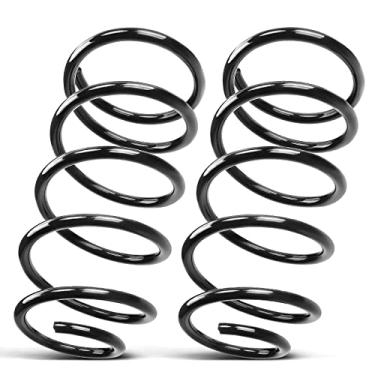 Imagem de A-Premium Conjunto de mola helicoidal de suspensão dianteira de 2 peças compatível com Ford Focus 2006-2007 2.0L 2.3L 3.5L, lado do motorista e do passageiro, substituição # 6S4Z5310D