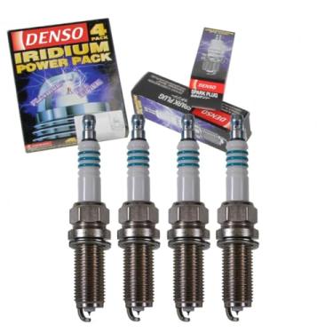 Imagem de 4 velas de ignição DENSO Iridium Power compatíveis com Nissan Sentra 1.8L 2.5L L4 2000-2006