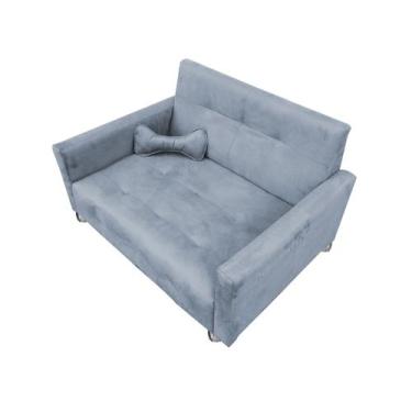 Imagem de Sofá Pet  Pra Cães Ou Gatos Porte Pequeno - Beatriz Decor , CINZA