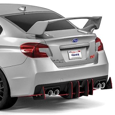 Imagem de Vicrez Genali VR2 Rear Diffuser vz102638 Compatible with Subaru WRX/STI 2015-2021