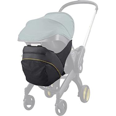 Imagem de Baby & Beyond Bebê-Unissex Bolsa de Armazenamento com Clipe Compatível com Carrinho de Assento de Carro Infantil Doona (Bolsa de Armazenamento com Clipe Premium)