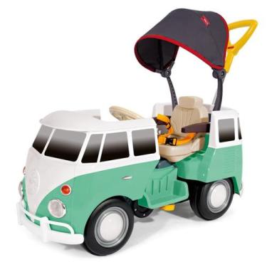 Imagem de Carrinho De Passeio/Pedal Infantil Policar Kombus Com Empurrador Polip