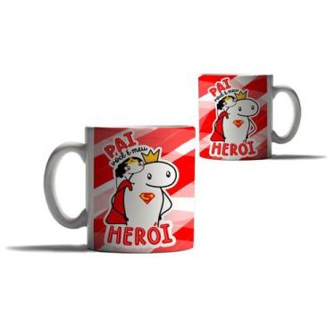 Imagem de Caneca Presente Feliz Dia dos Pais Meme Bonequinho de Meia - Enjoy Sho
