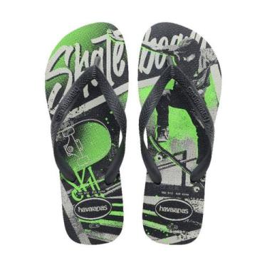 Imagem de Chinelo Adulto Havaianas Top Athletic Novo Cinza 4141348, 41/42, Cinza