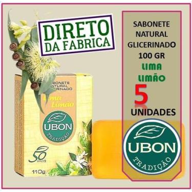 Imagem de Kit com 5 Sabonetes Glicerina  Vegetal Lavanda Em Barra Glicerinado  C