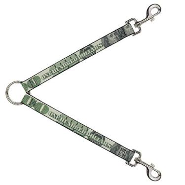 Imagem de Buckle-Down Divisor de correia DLS-W30017-W 100 dólares C/U/Triple Benjamin, 3,8 cm de largura - 76,2 cm de comprimento